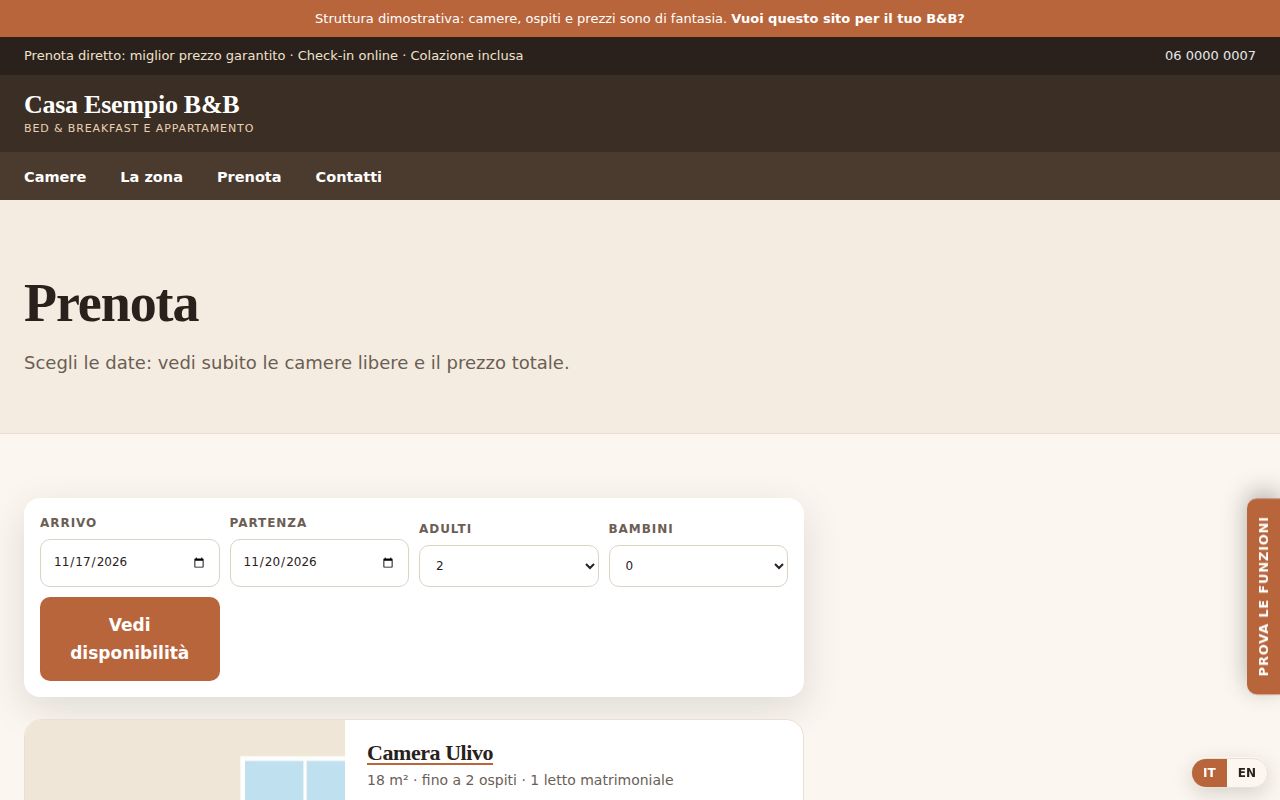 Ricerca per date